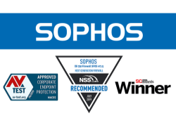 Sophos gewinnt Auszeichnungen für viele Produkte